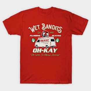 Wet Bandits Plumbing & Heating Dks T-Shirt